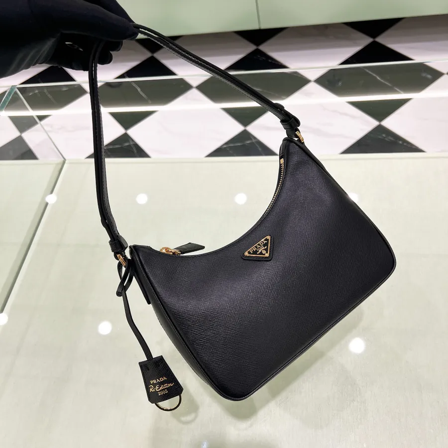 Hobo 2005 Crosshatch Calfskin Crossbody Bag 1BC204
