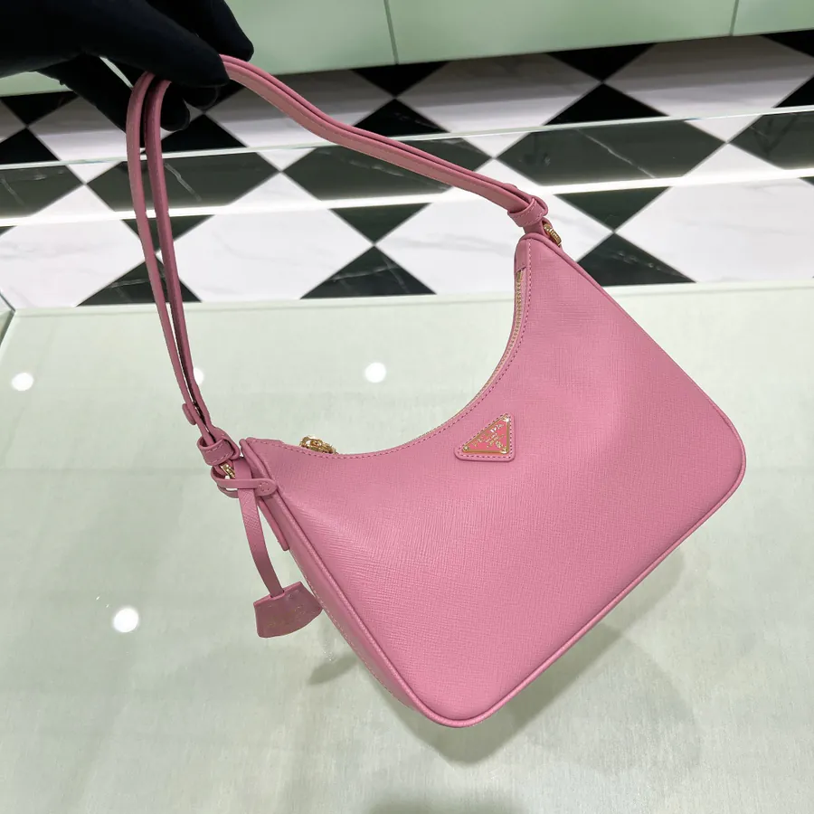 Hobo 2005 Crosshatch Calfskin Crossbody Bag