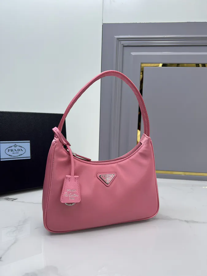 1ne515 Re Edition 2000 Sakura Pink Hobo Crossbody Bag