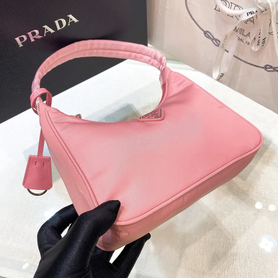 1ne515 Re Edition 2000 Sakura Pink Hobo Crossbody Bag
