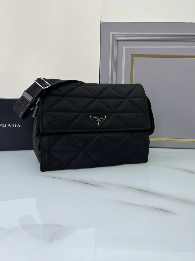 New P750 Letter Clutch in 1BD256 Checkered Pattern