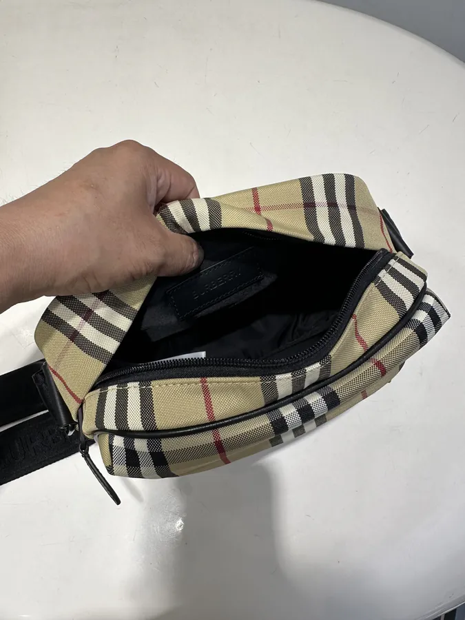 B Family Original Grained Calfskin Tote