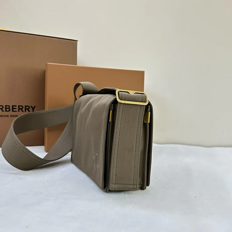 New Trench Crossbody Bag in Hunter Beige