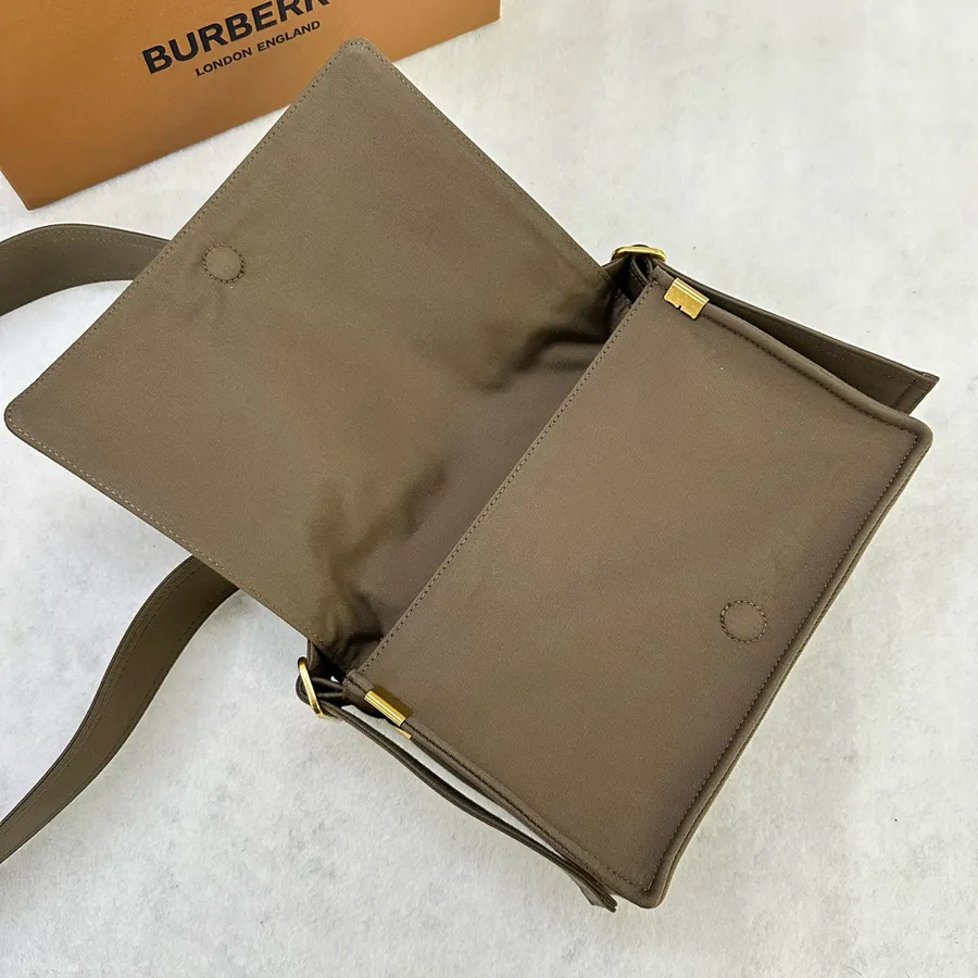 New Trench Crossbody Bag in Hunter Beige
