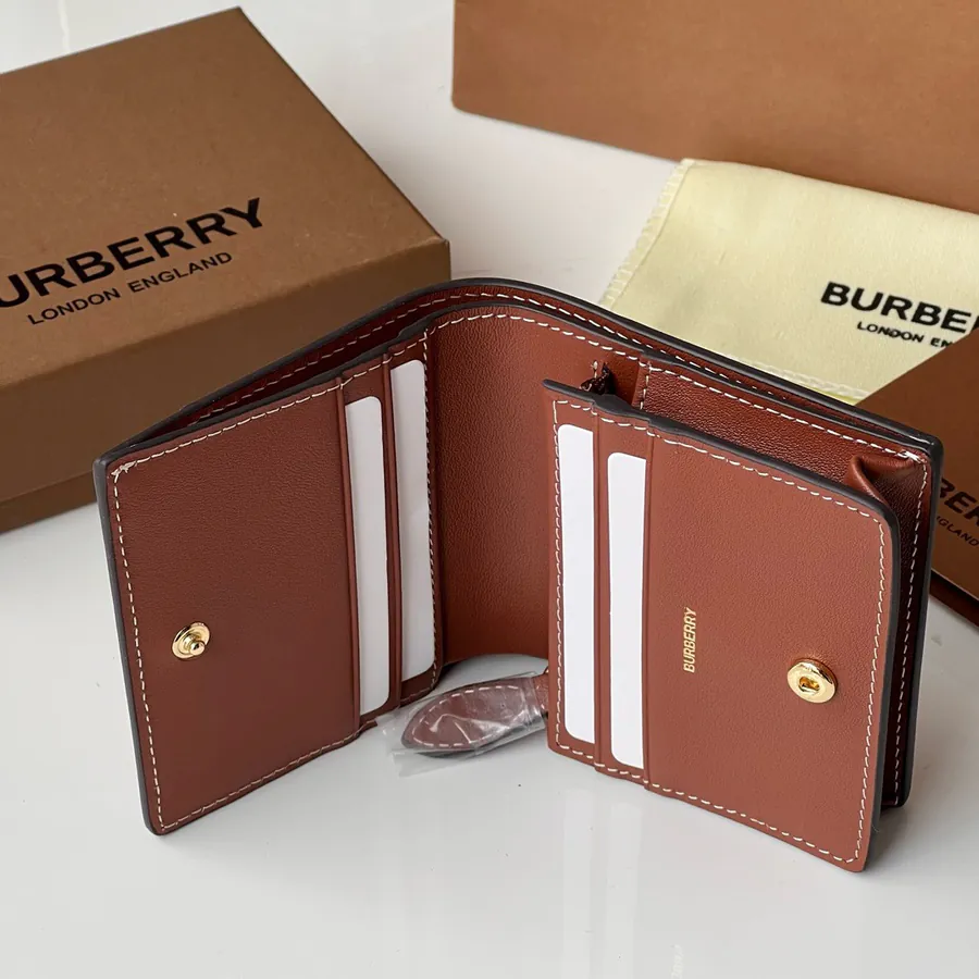 B House Vintage Check Eco Friendly Canvas Foldable Wallet