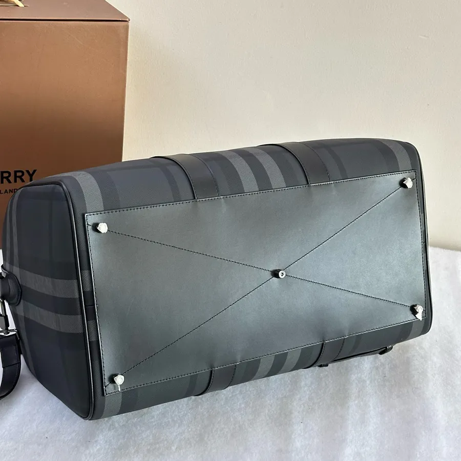 Burberry Boston Travel Bag in Deep Birch Brown