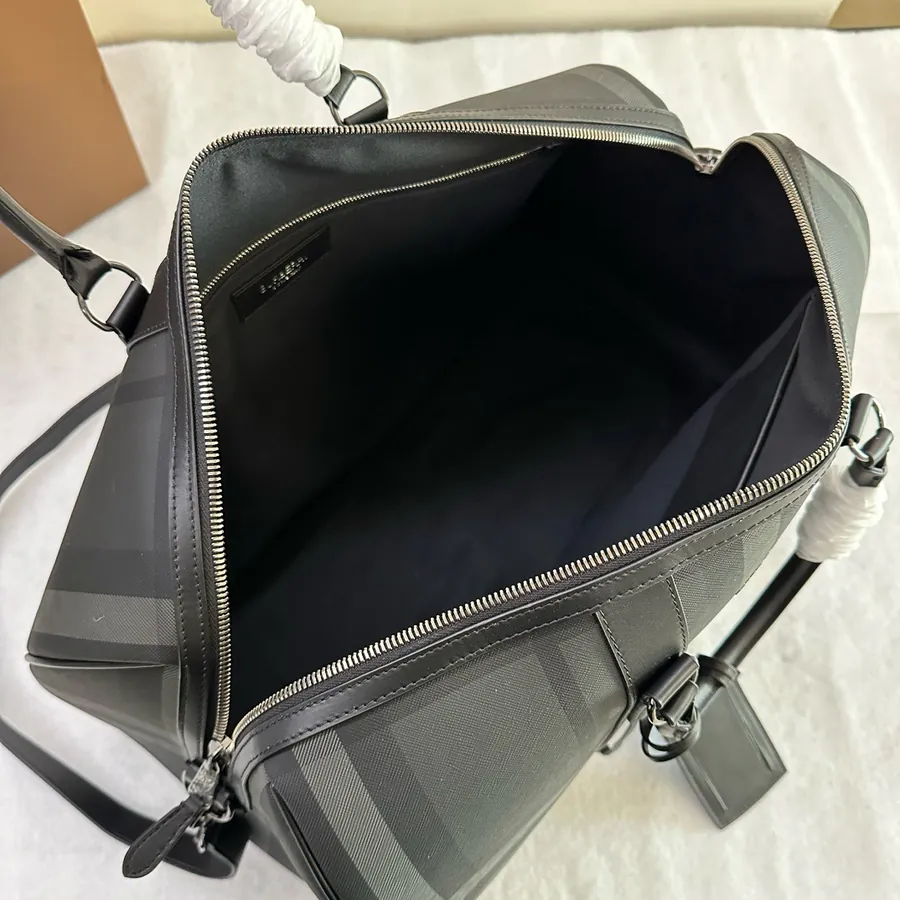 Burberry Boston Travel Bag in Deep Birch Brown