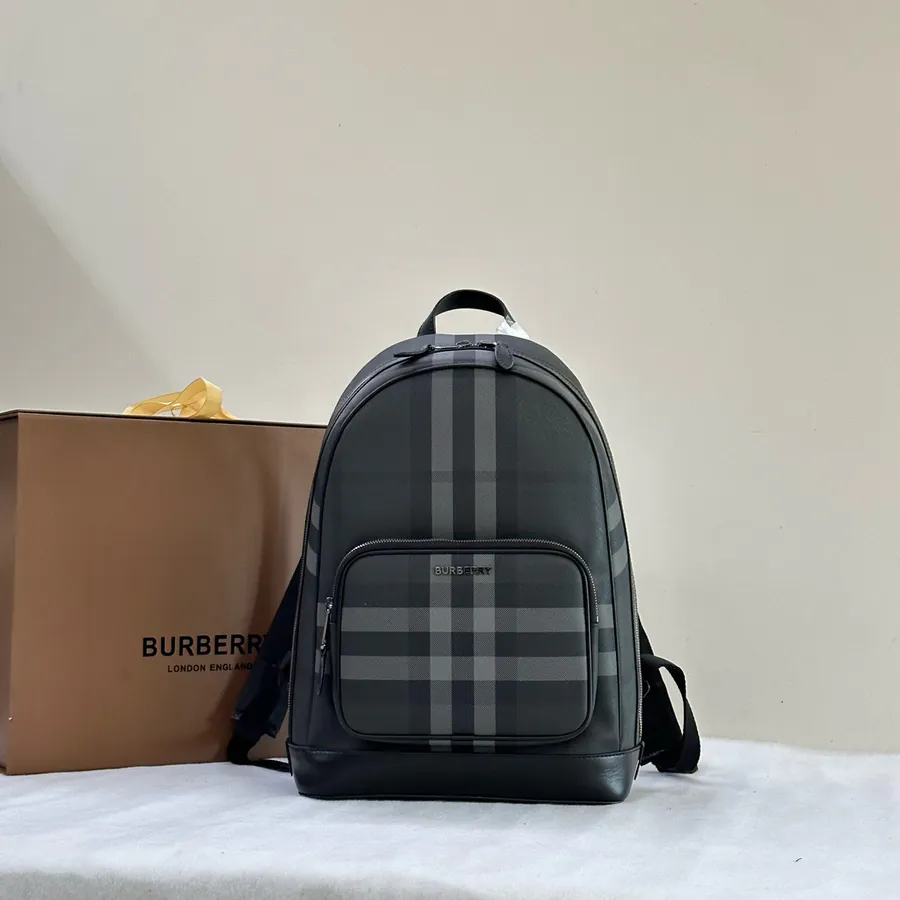 Burberry Rocco Backpack in Charcoal