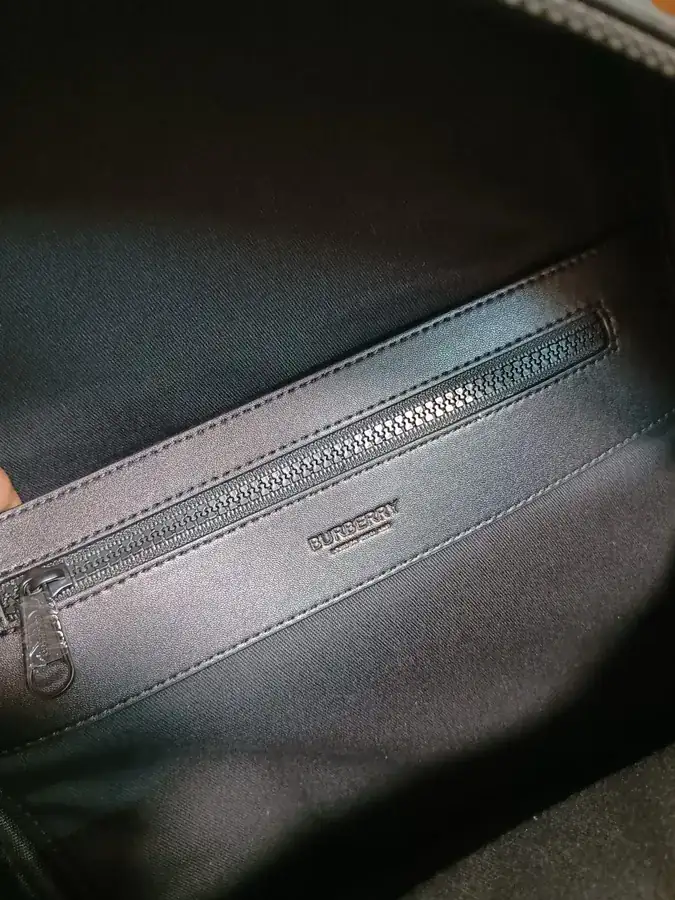 Burberry New Backpack with Tartan Cotton Fabric