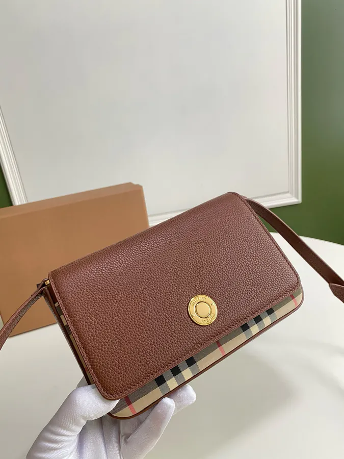 500 B Mini Crossbody Bag with Vintage Pattern