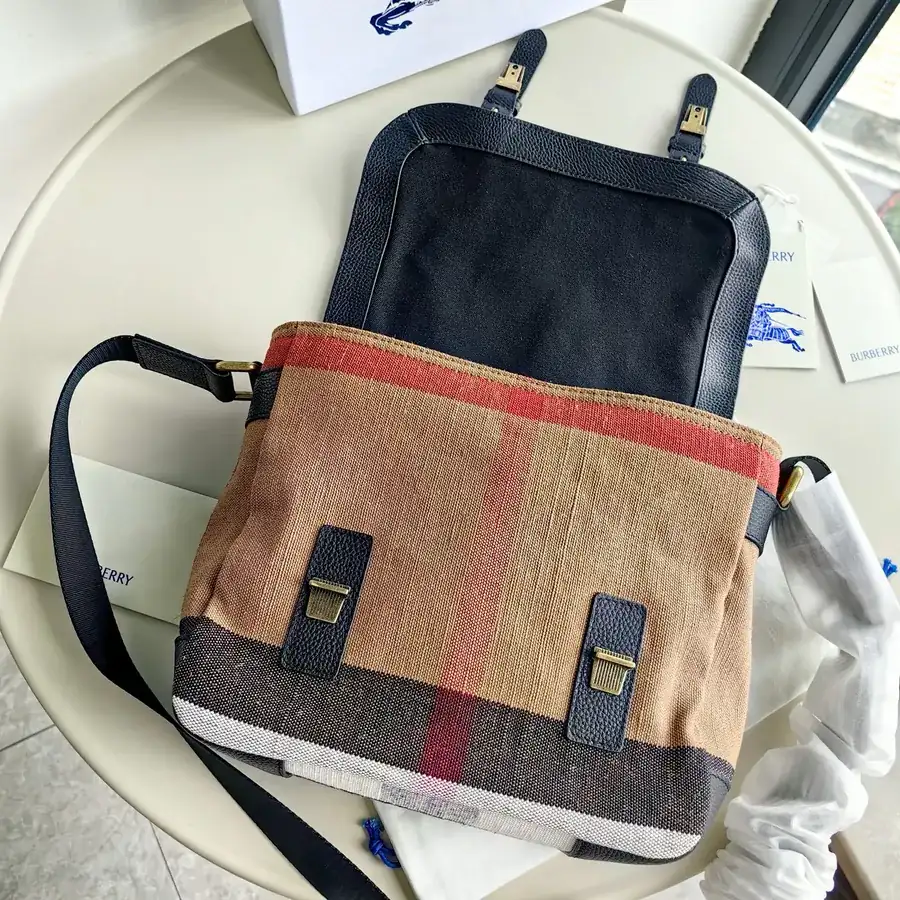 Classic Mens Canvas Postman Bag