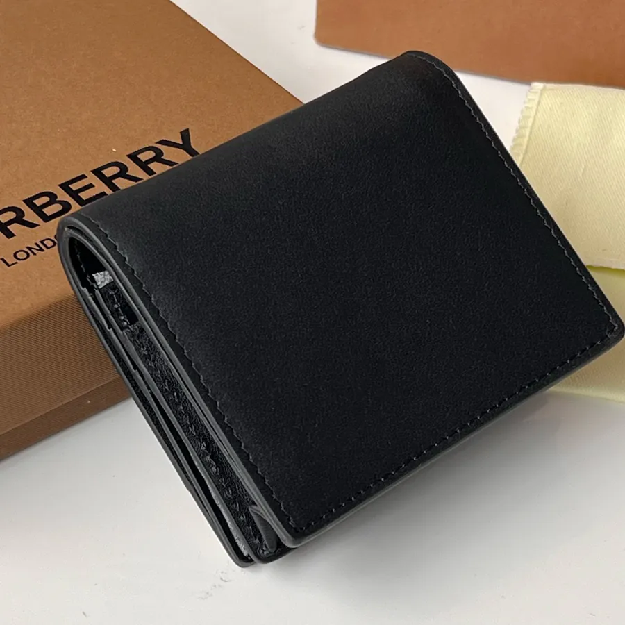 B Family 210 Vintage Check Foldable Wallet
