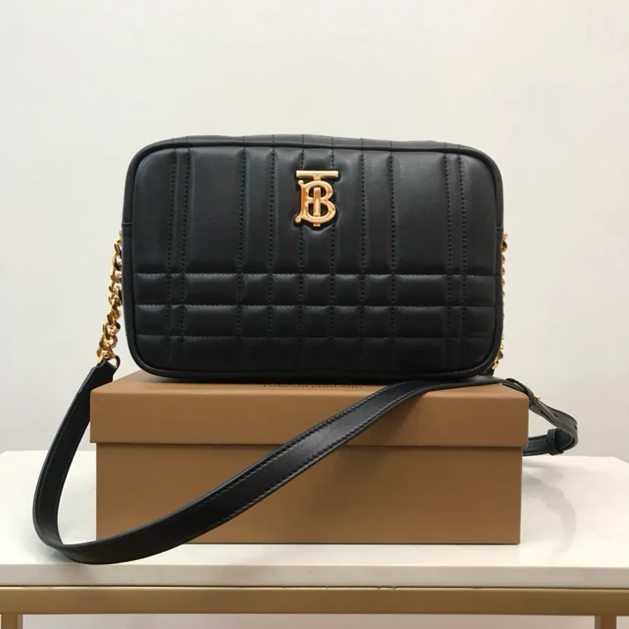 Lola Patchwork Leather Bag by B, Inspired by Brand Signature Texture