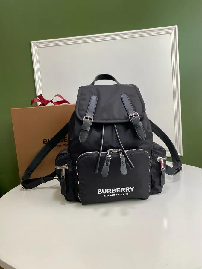 530 B Military Inspired Travel Backpack with Logo Embellishment