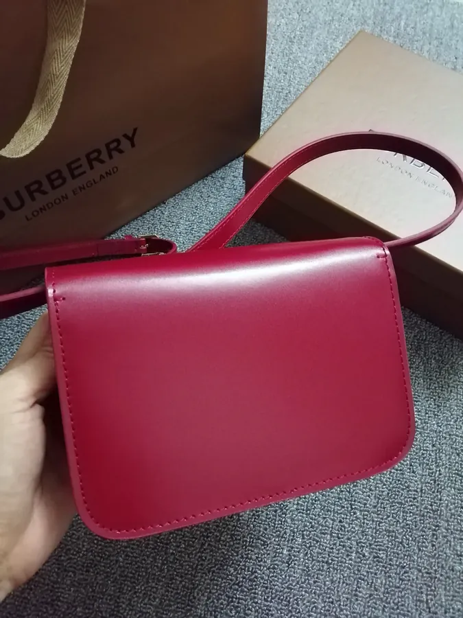 560 B House New TB Mini Leather Lock Bag