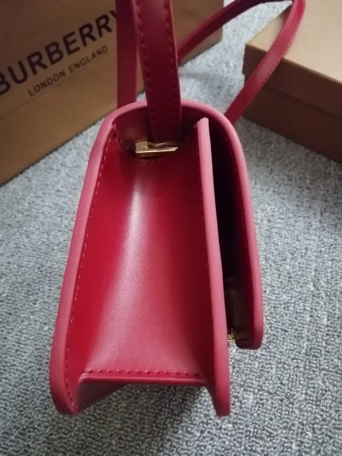 560 B House New TB Mini Leather Lock Bag