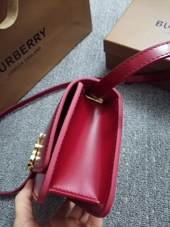 560 B House New TB Mini Leather Lock Bag