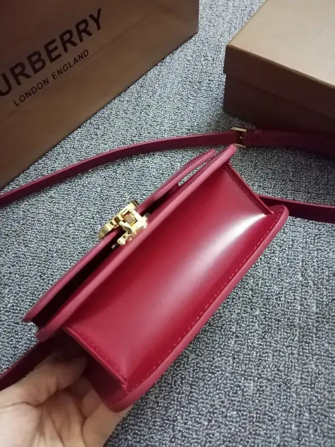 560 B House New TB Mini Leather Lock Bag