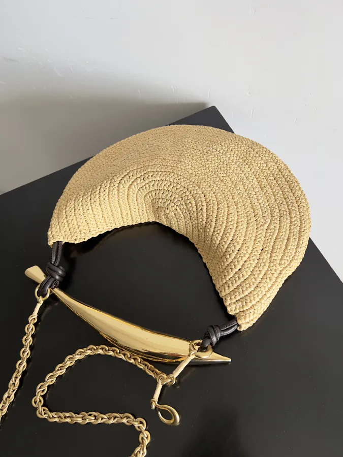 BOTTEGA VENETA SARDIE Bucket Bag Lightweight Grass Texture
