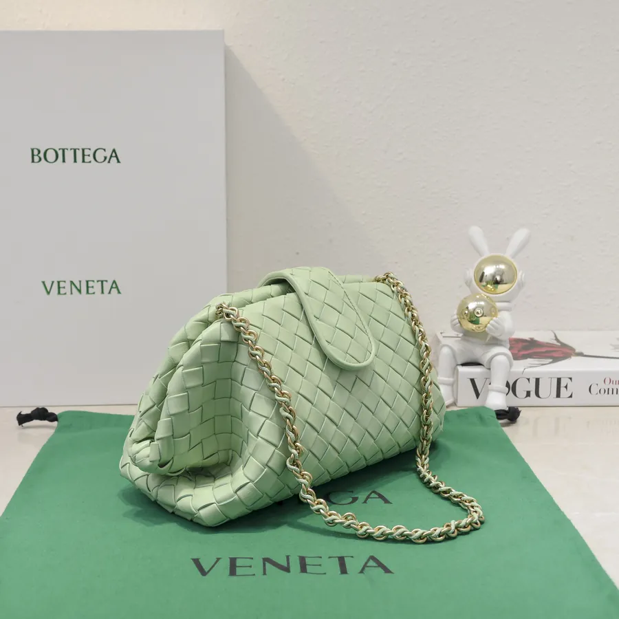 Bottega Venetia Lauren 1980 Tote with Intrecciato Calfskin