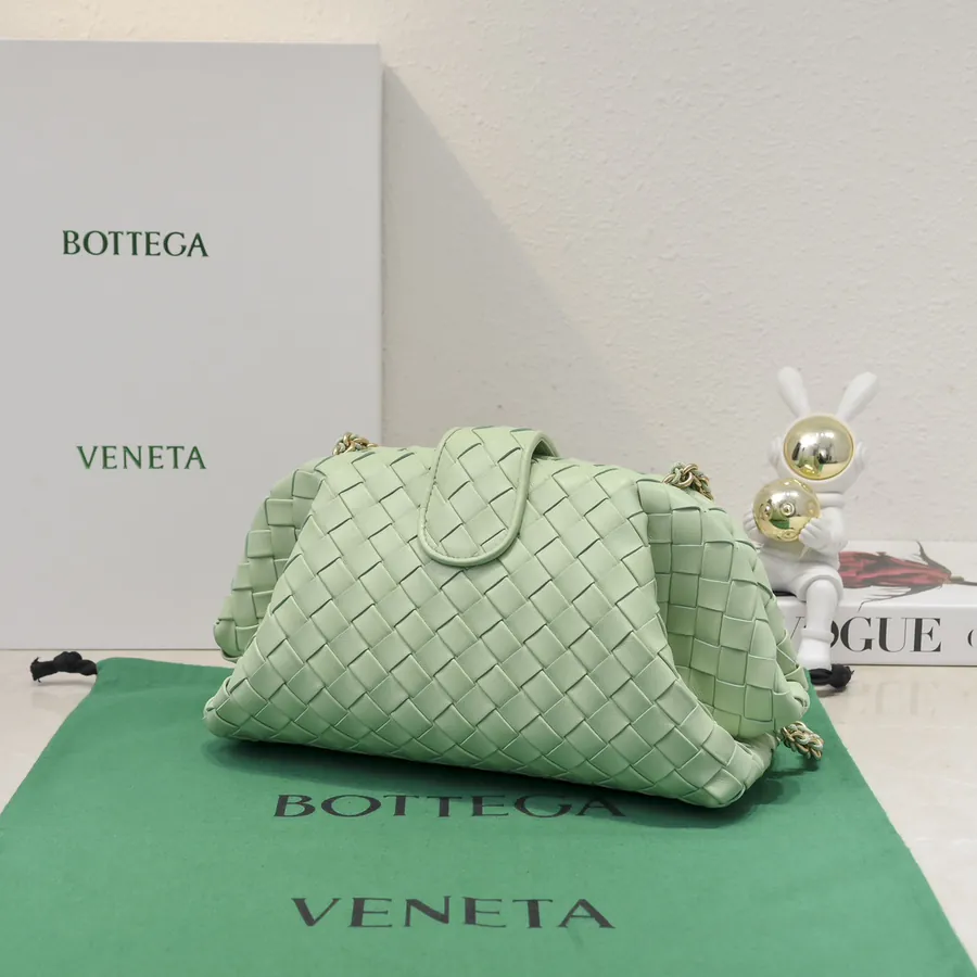 Bottega Venetia Lauren 1980 Tote with Intrecciato Calfskin