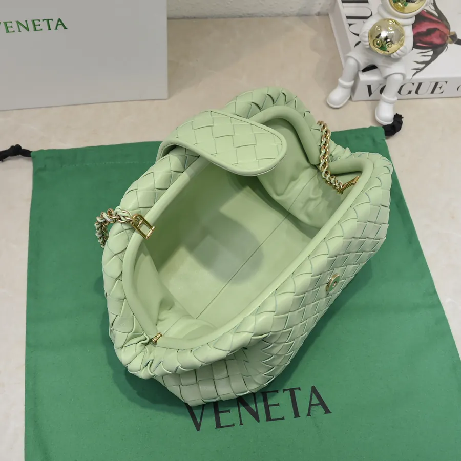 Bottega Venetia Lauren 1980 Tote with Intrecciato Calfskin