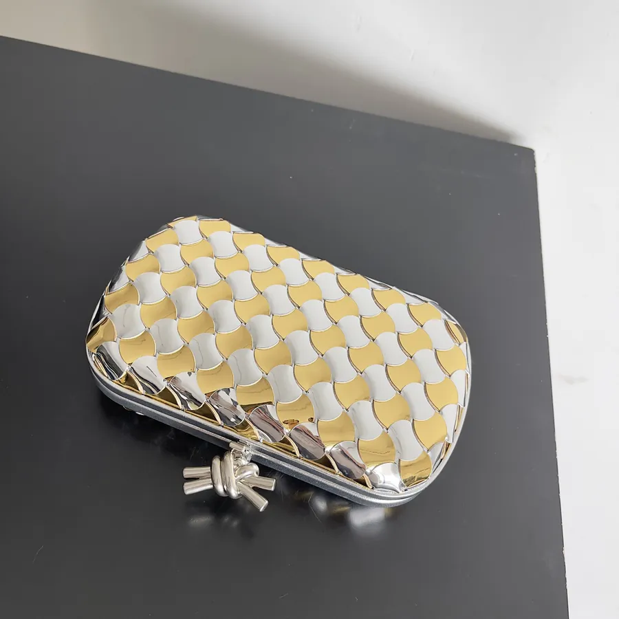 Bottega Veneta 2024 Evening Bag Wavy Double Weave