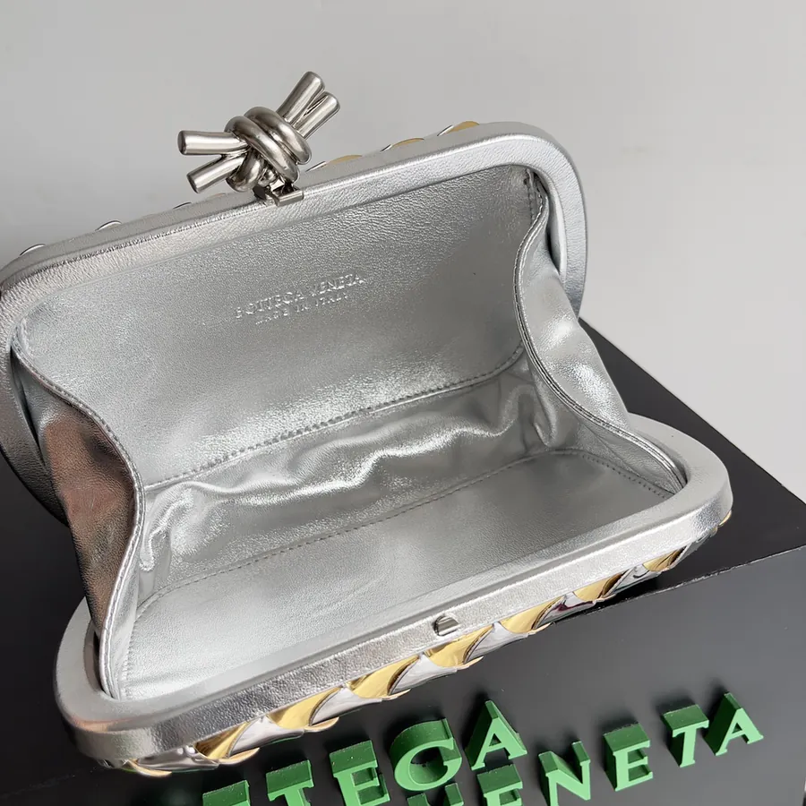 Bottega Veneta 2024 Evening Bag Wavy Double Weave