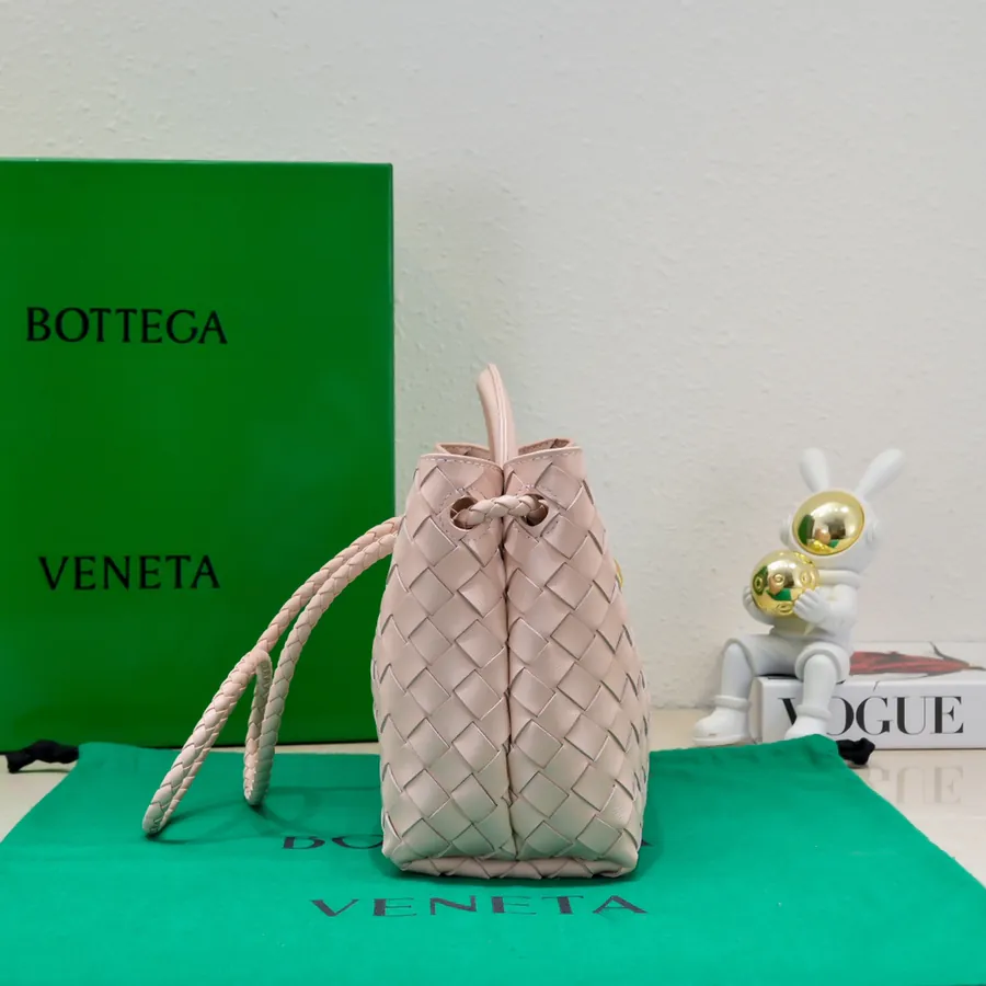 B Intrecciato编织小号手提包,滑动斜挎背带