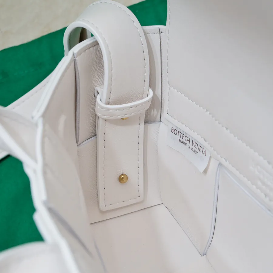 Mini East West Arco Tote Handbag with Detachable Strap