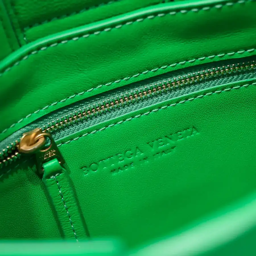 Mini Intreccio Woven Leather Tote Bag with Detachable Strap