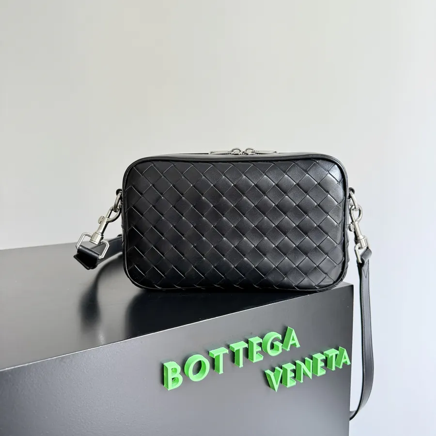 Bottega Veneta Small Intrecciato Camera Bag