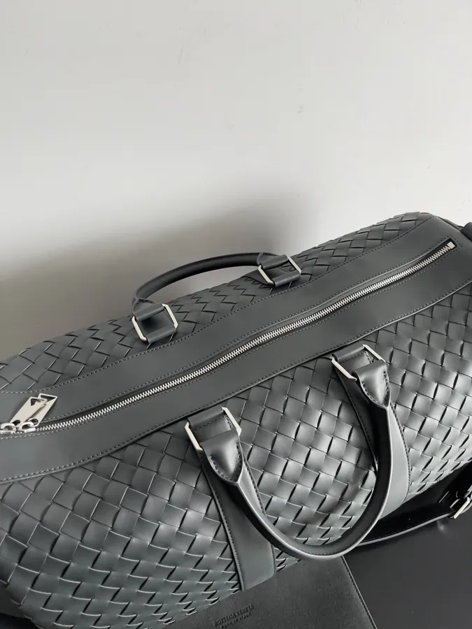 BV Woven Travel Bag A Distinctive Travel Companion