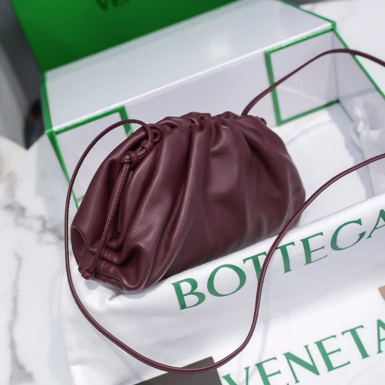 Bottega Veneta Pouch Mini Bag Grained Calfskin