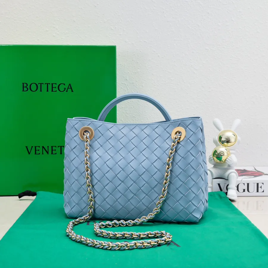 BOTTEGA VENETA Andiamo Chain Crossbody Bag Mini Size
