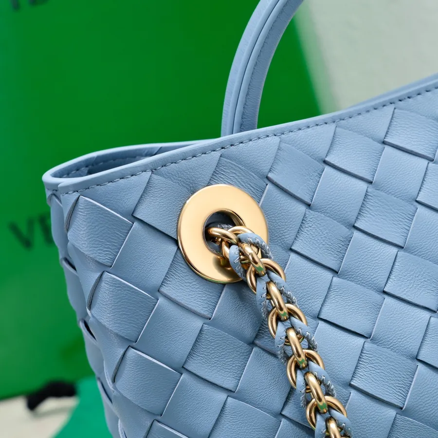 BOTTEGA VENETA Andiamo Chain Crossbody Bag Mini Size