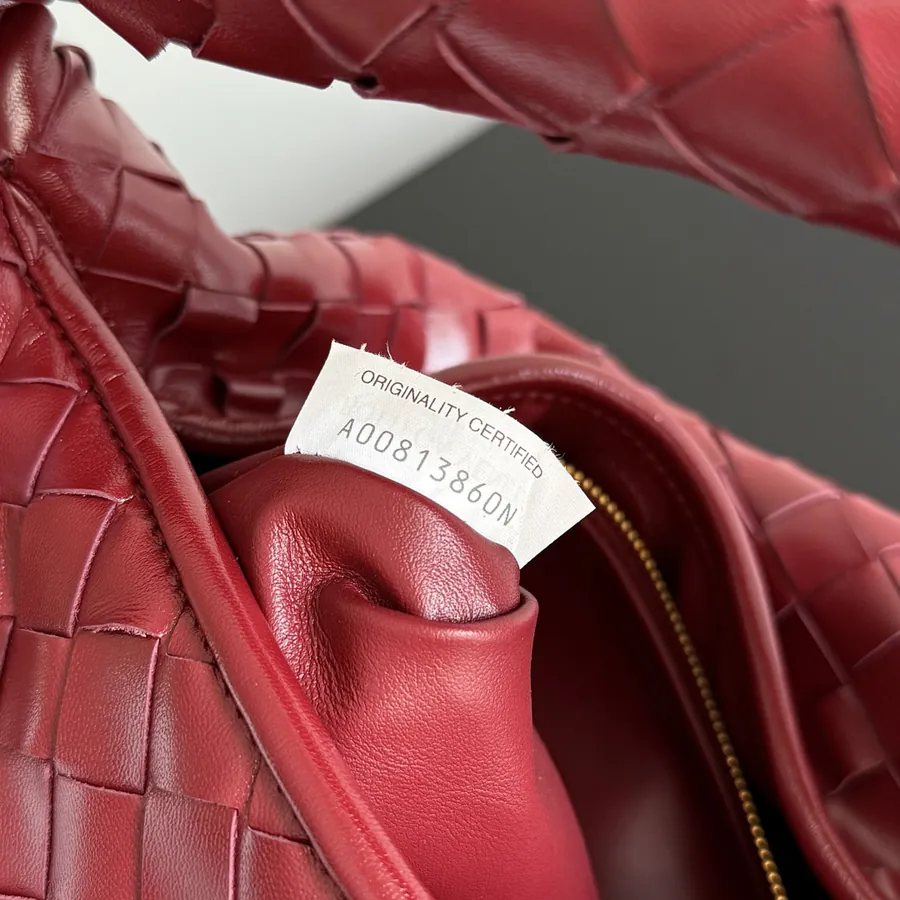 Bottega Veneta Hop Tote Seamless Design, Grained Calfskin