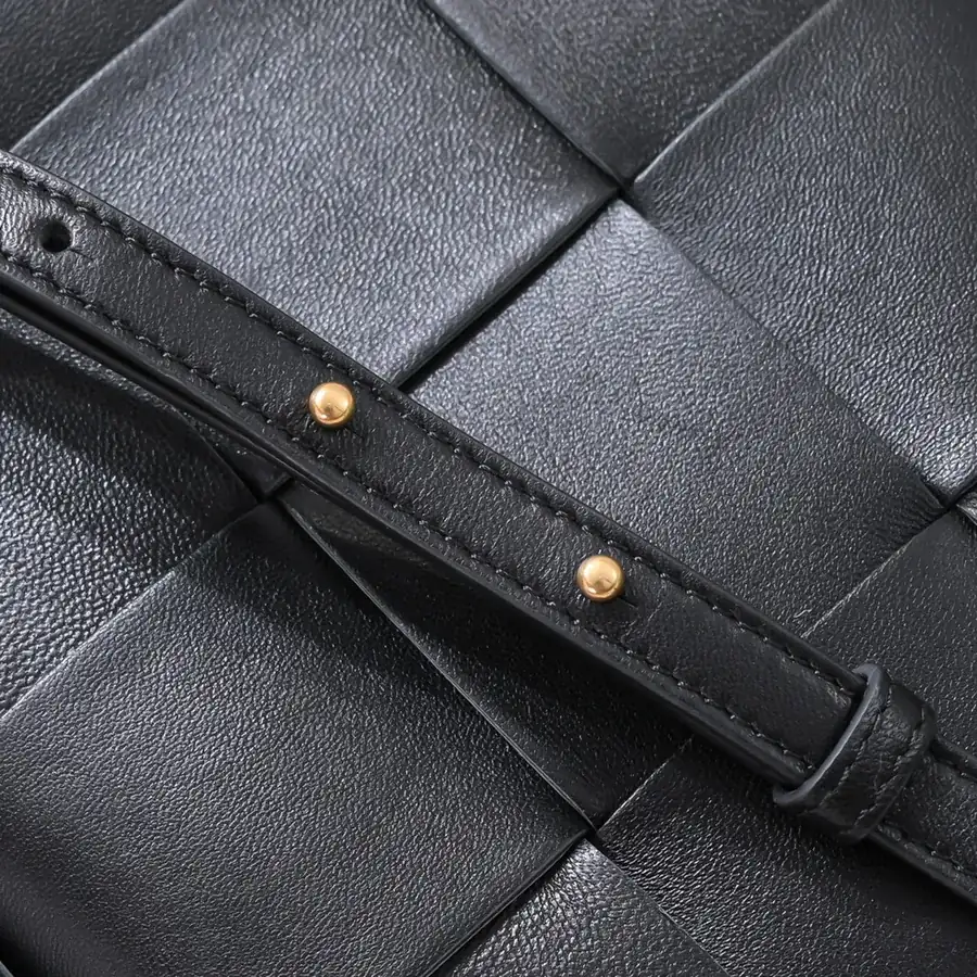 Mini Intreccio Woven Leather Tote Bag with Detachable Strap