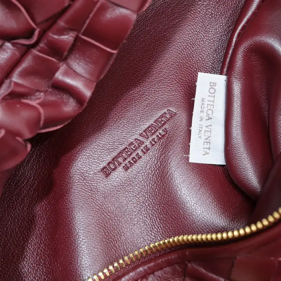 Jodie Bucket Bag Classic Woven Leather Hobo