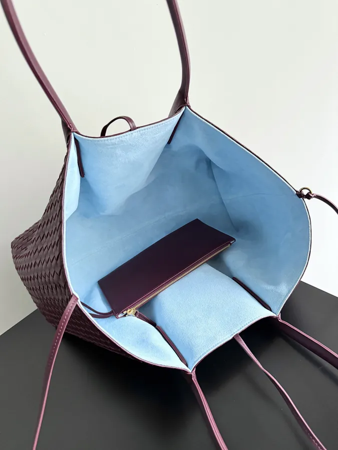 Bottega Veneta 2025 New Pinacoteca Bag, Intrecciato Crafted with Leather Strips