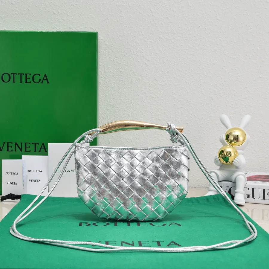 BV Mini Sardine Elegant and Stylish Bucket Bag