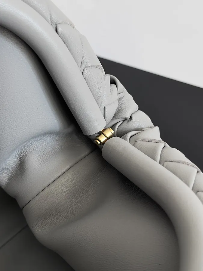BOTTEGA VENETA Laurens Clutch with Chain Timeless Elegance
