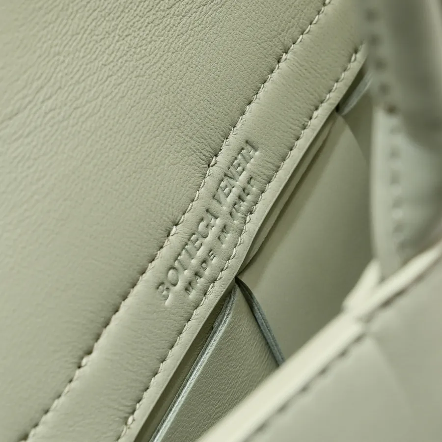 Mini East West Arco Tote in Intreccio Leather