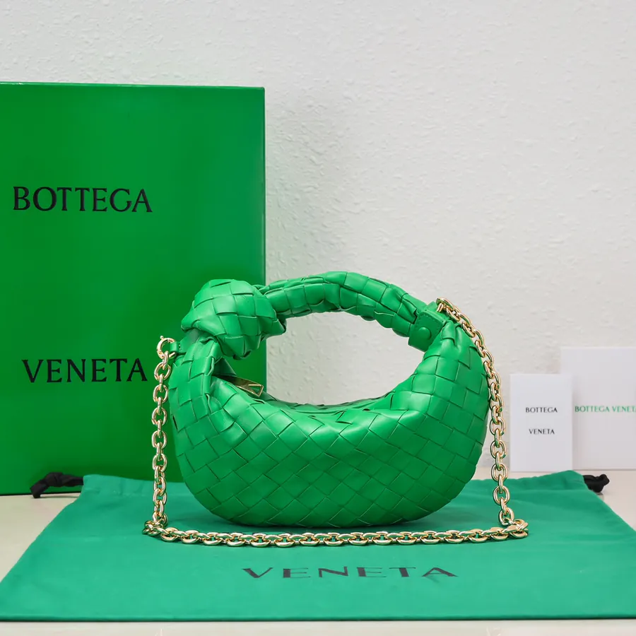 Chain Jodie Shoulder Bag with Detachable Chain Strap