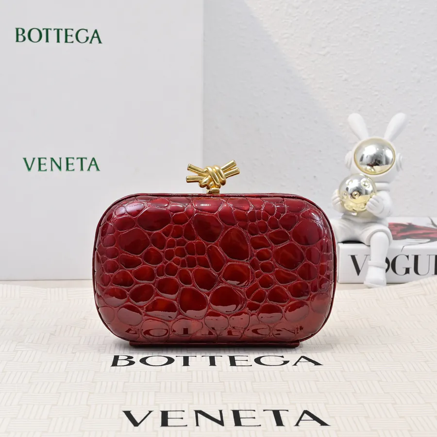 BV Knot Evening Bag Elegant and Sophisticated
