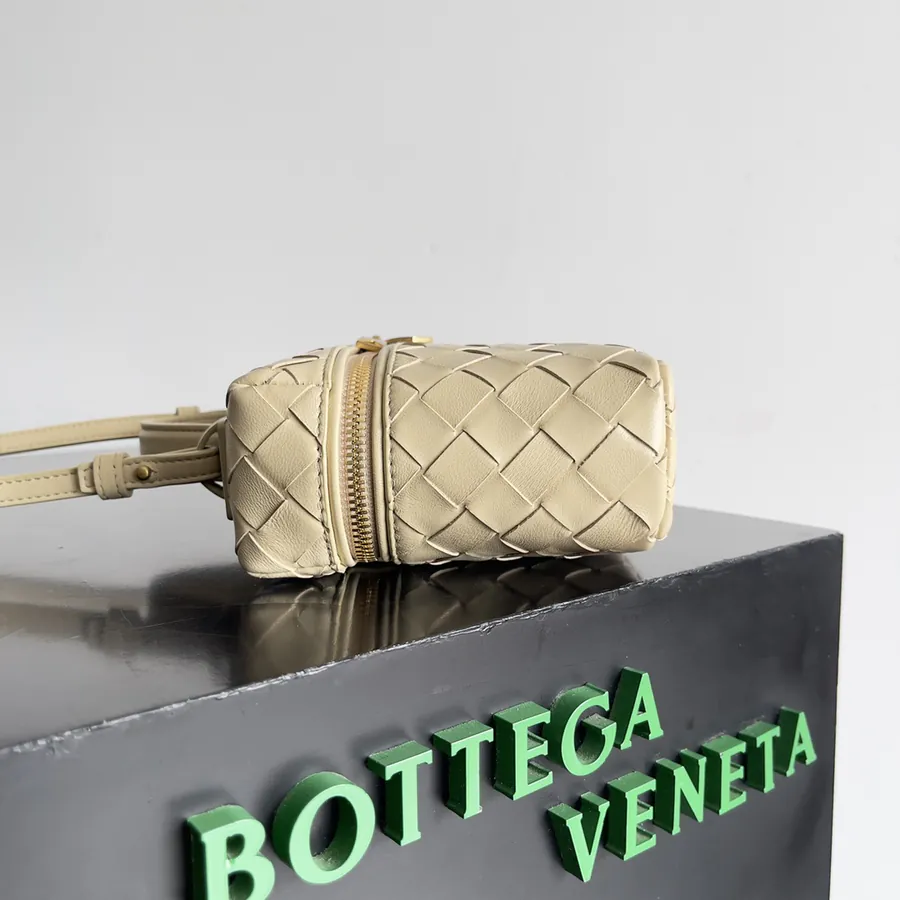 Bottega Veneta 24 Summer Woven Zip Crossbody Bag