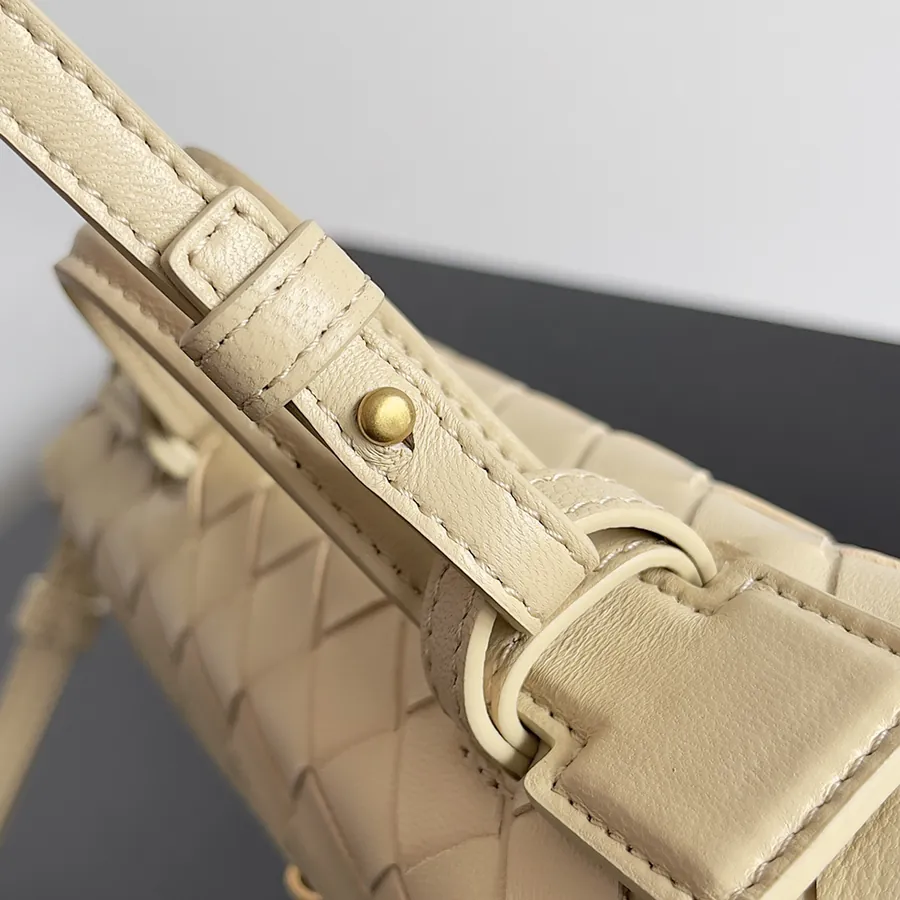 Bottega Veneta 24 Summer Woven Zip Crossbody Bag