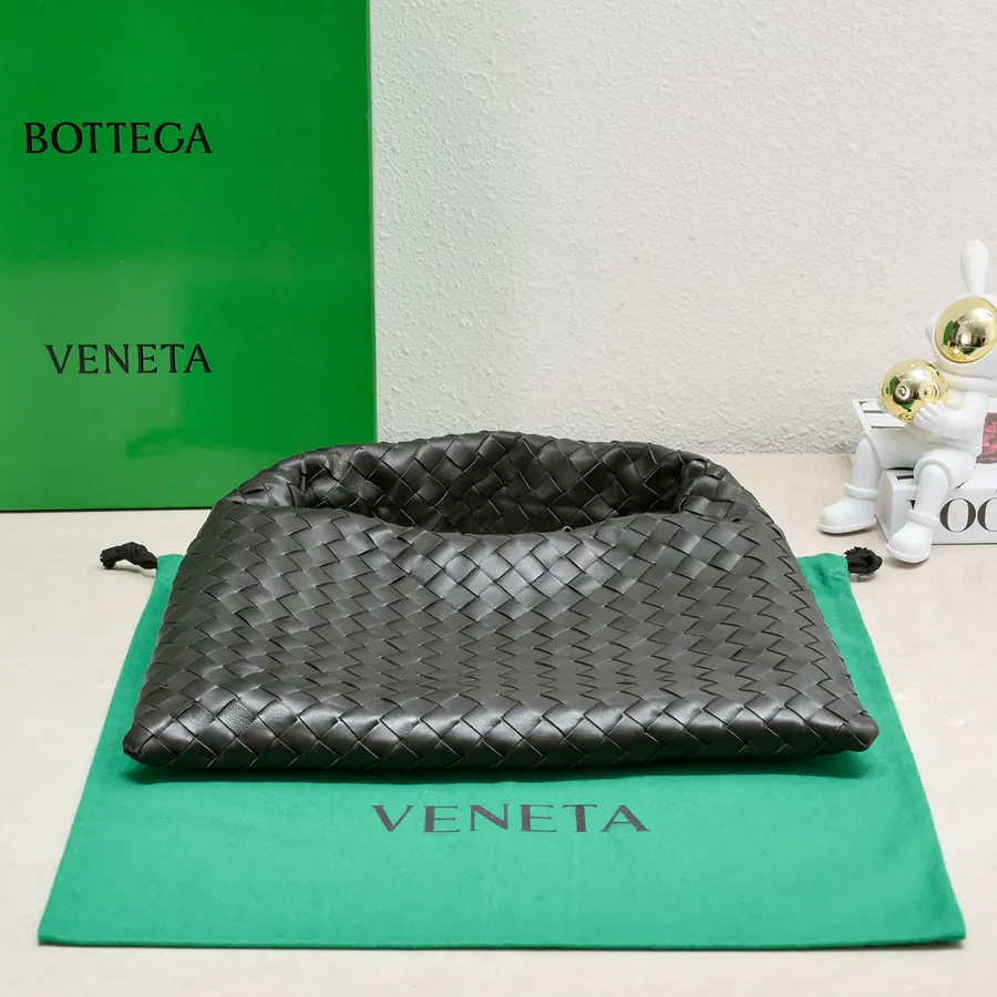 Bv New Mini Hop Bag with Grained Calfskin Handle