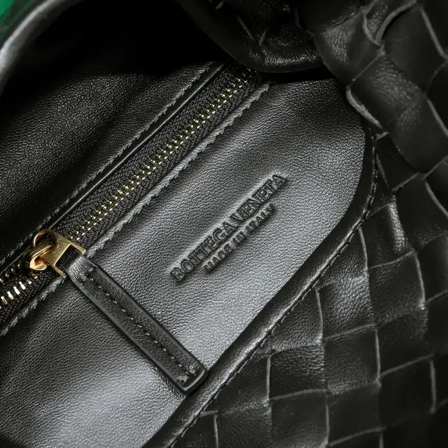 Bv New Mini Hop Bag with Grained Calfskin Handle