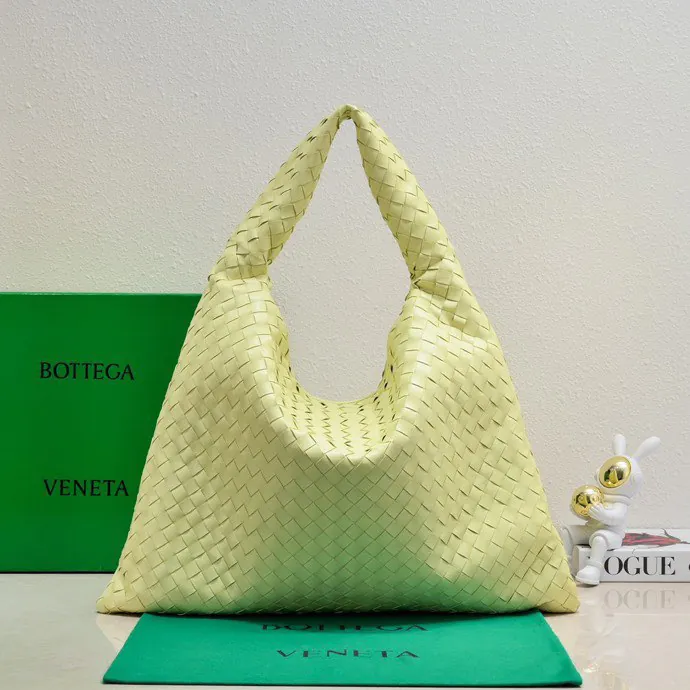 Bv New Large HOP Bag with Full Leather Handle